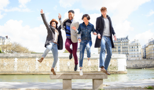 Jumping off Bench