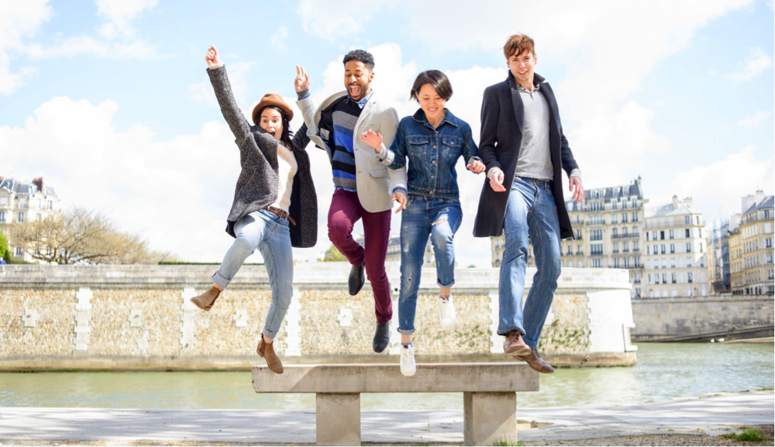 Jumping off Bench
